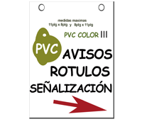 rotulacion en pvc